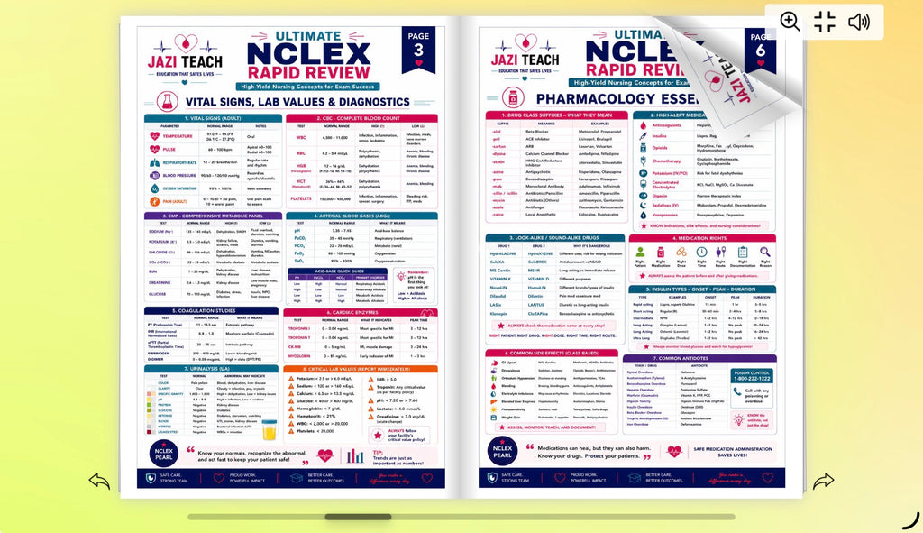 NCLEX Rapid Review- Flipbook