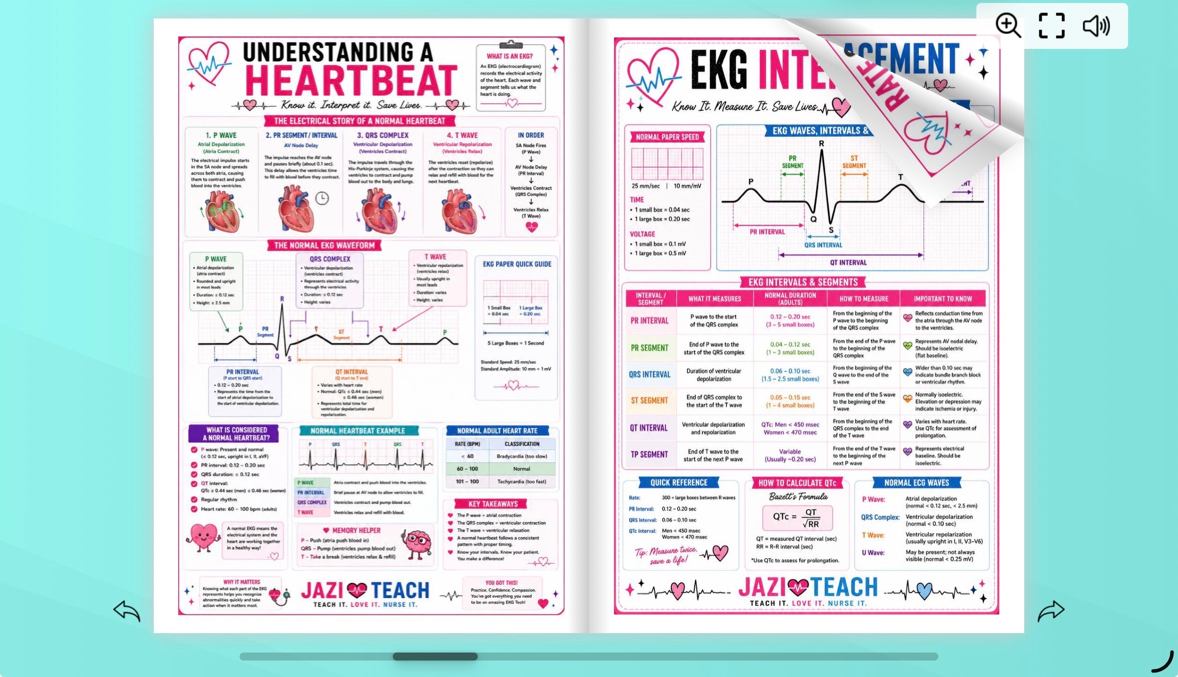 EKG Reference Guide- Flipbook